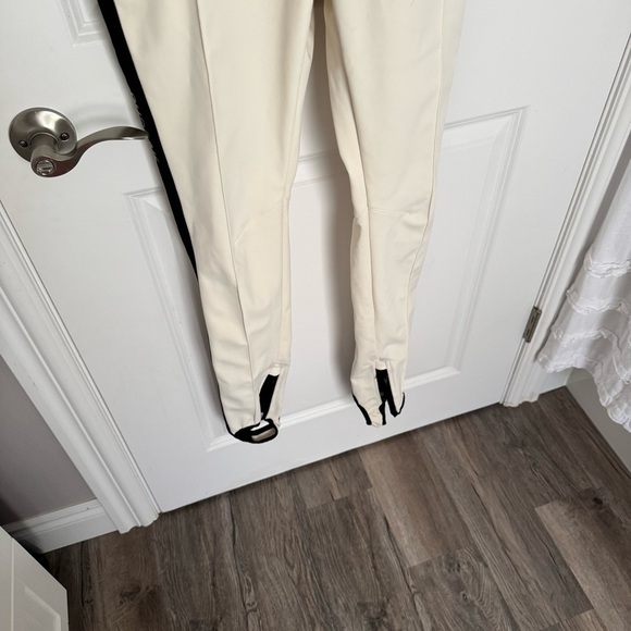 Rudsak limited edition messa ski pant with logo straps in cream white size S - Picture 8 of 16